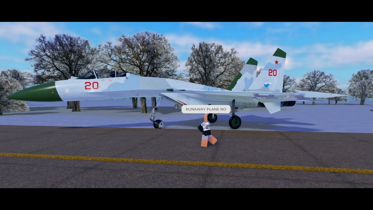 How to startup Su27 in Roblox (Strafe)