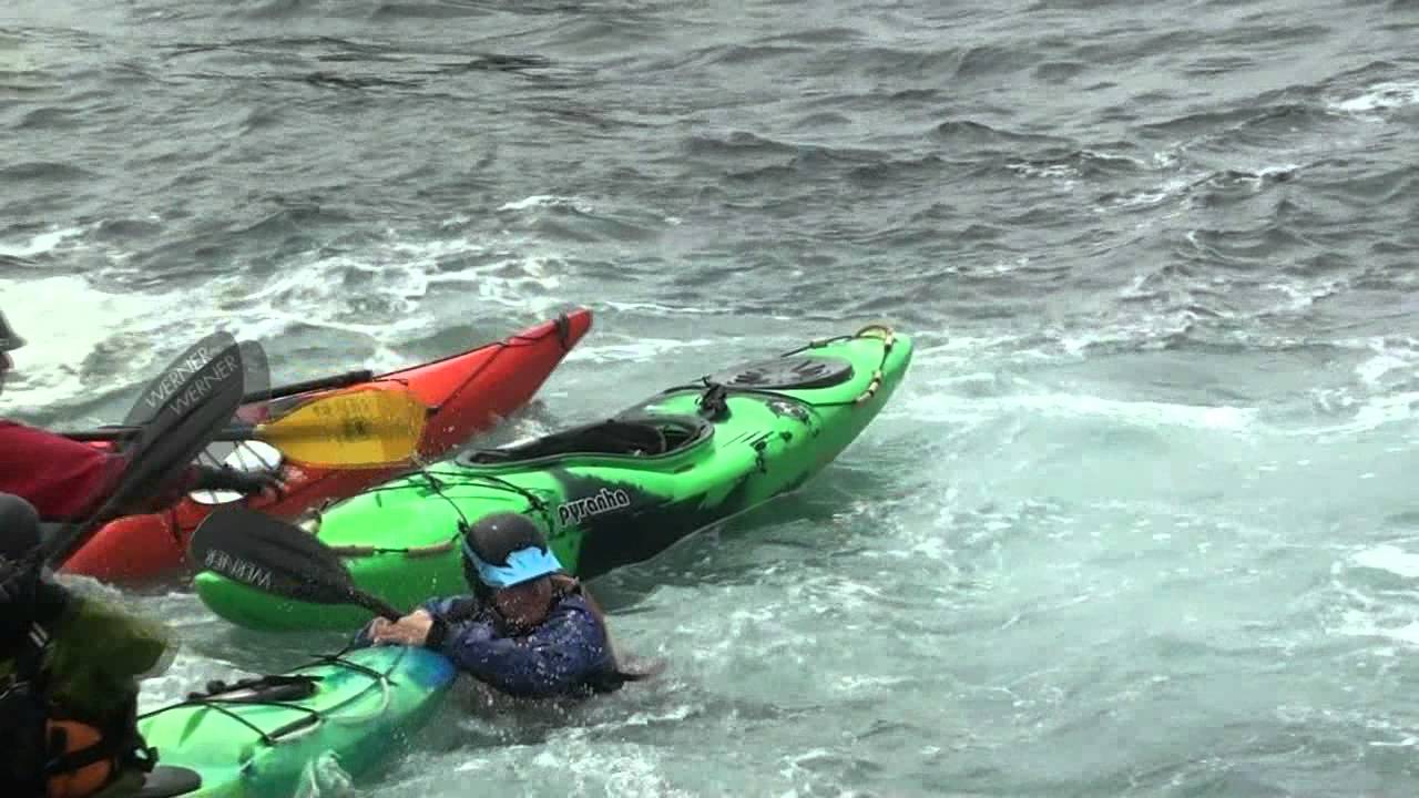 Live Rock Garden Rescue - Neptune's Rangers Ocean White Water Kayaking
