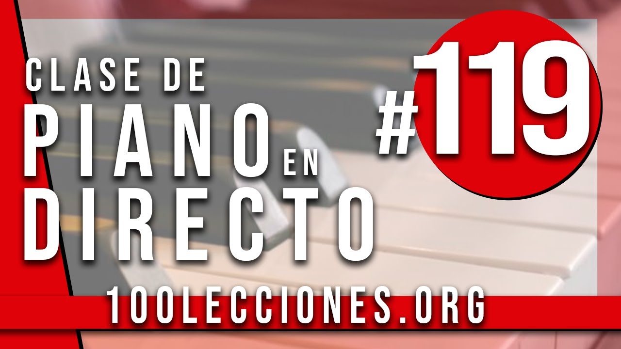 🔴 Clase de Piano 119 - Distintos tipos de Arpegios