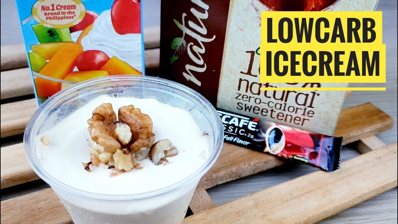 Low carbs Coffee Ice cream | yummy Diet Coffee ice cream (Low Carbohydrates recipe)