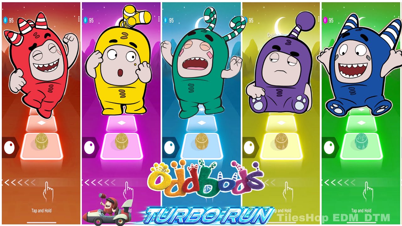 Oddbods Fuse 🆚 Oddbods Bubbles 🆚 Oddbods Zee 🆚 Oddbods Jeff 🆚 Oddbods Pogo 🎶 Who Will Win?