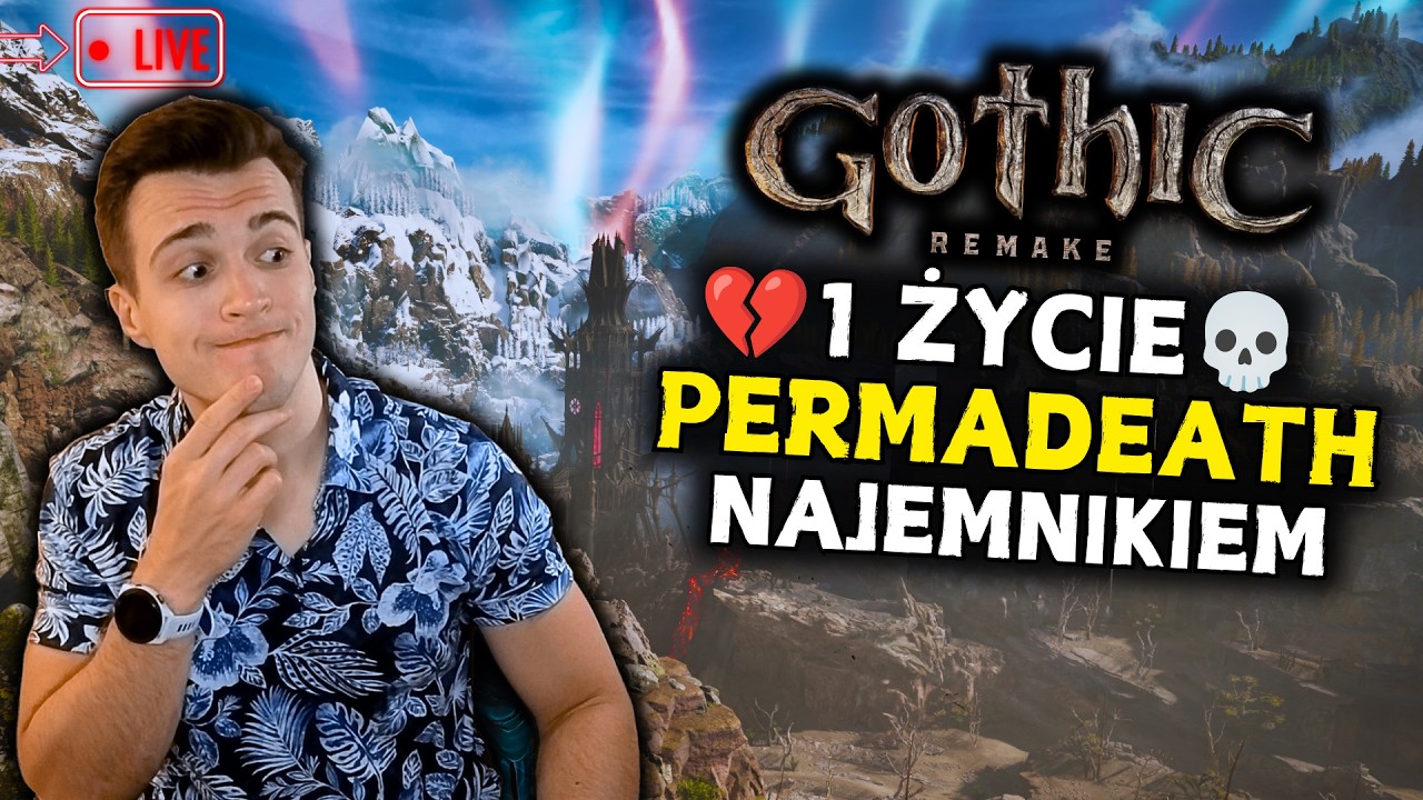 🔴 Gothic Remake - PERMADEATH | JAKI SPOS&Oacute;B NA GOLEMA?