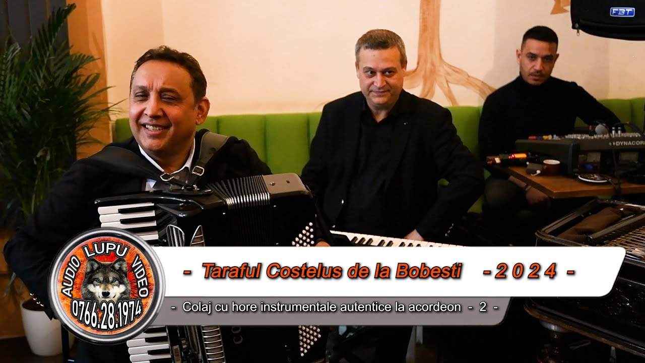 Costelus de la Bobesti - 2 - Un tigan avea o casa - Hore autentice instrumentale la acordeon - 2024