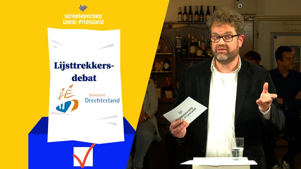 Terugkijken: Lijsttrekkersdebat Drechterland