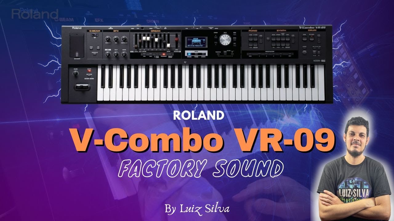 ROLAND V COMBO VR-09 | Factory Sound - Ano 2013 by (Luiz Silva)