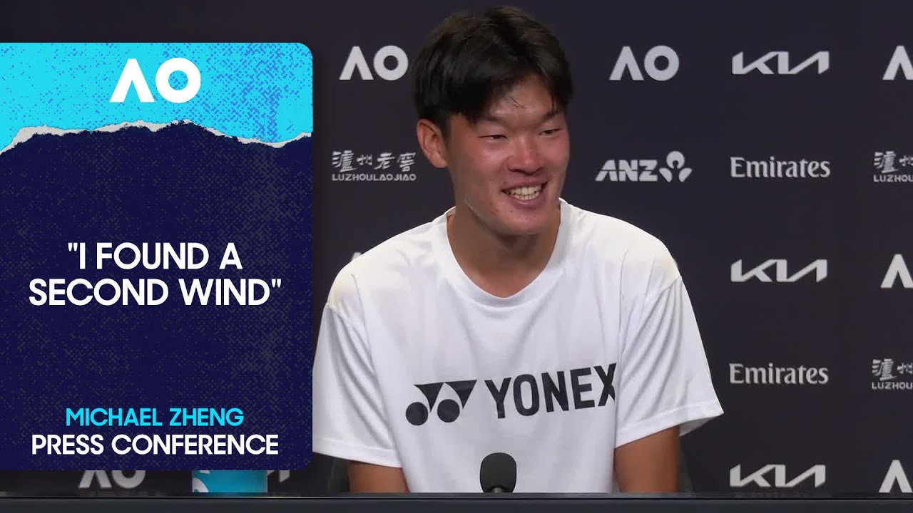 Michael Zheng Press Conference | Australian Open 2026 First Round