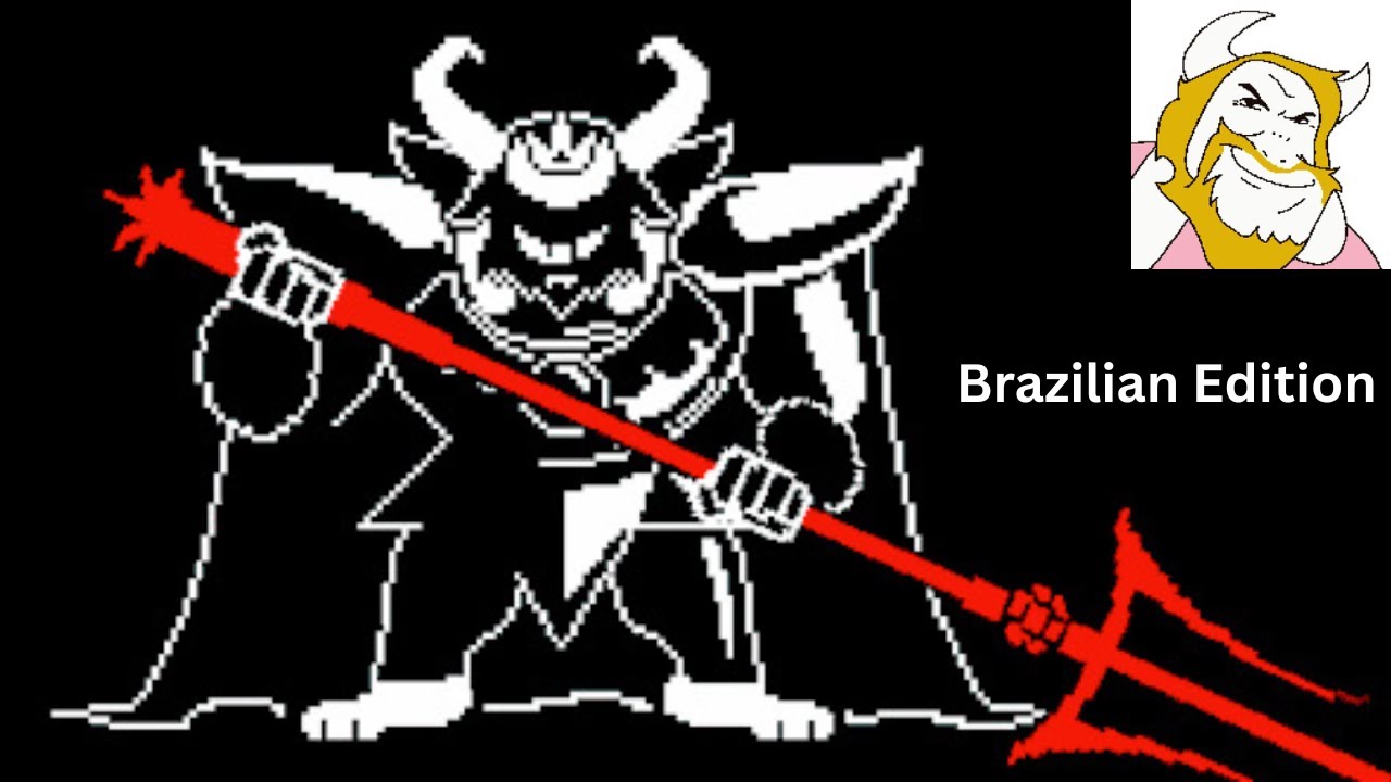 Asgore Fight с песней Run over (бразильское издание)