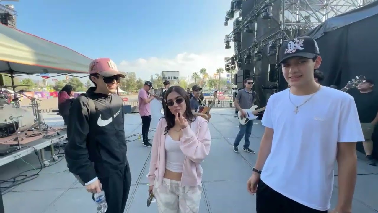 Preparando audio para la feria de tijuana🖤#ysraelbarajas #ferias 