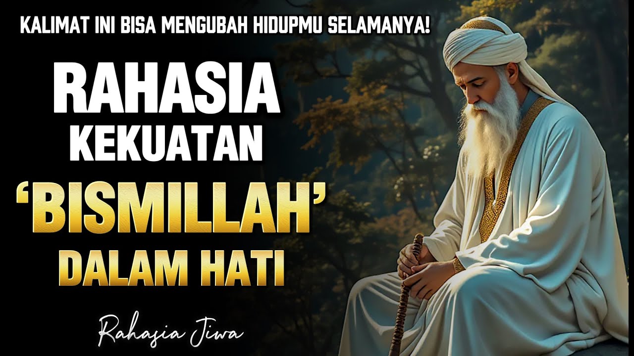 RAHASIA KEKUATAN “BISMILLAH” DALAM HATI | BUKAN SEKADAR AWALAN, TAPI TITIK KEKUATAN RUHANI 🌌