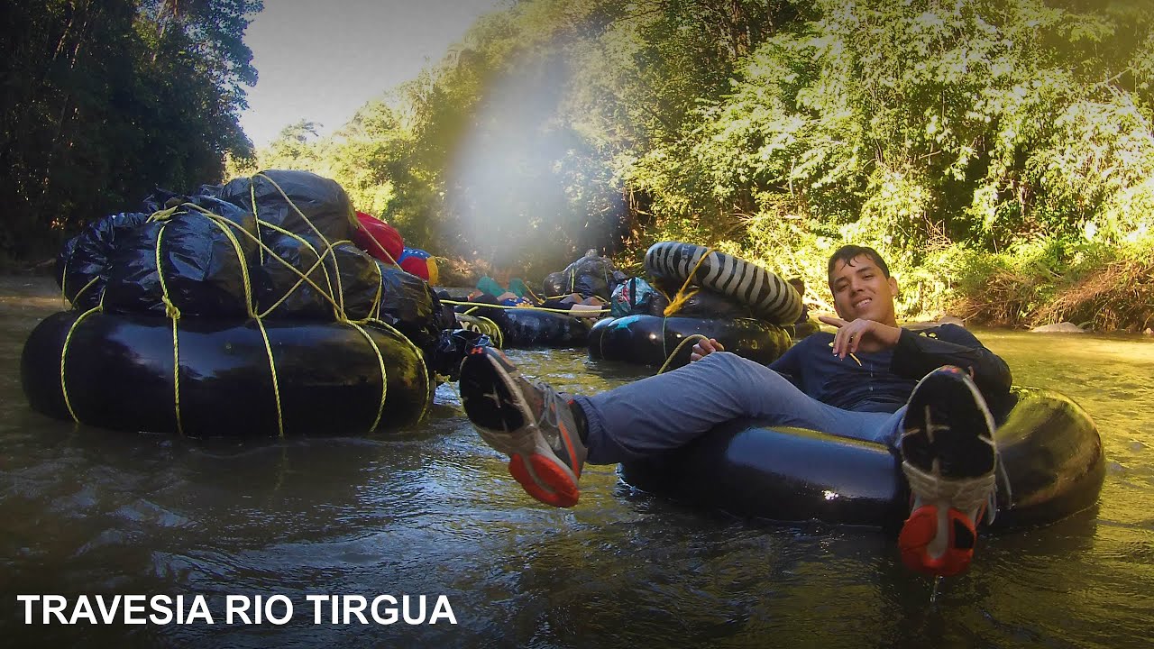 Rafting en tripa por el Rio Tirgua - Senderos Cojedes (Los Chupones)