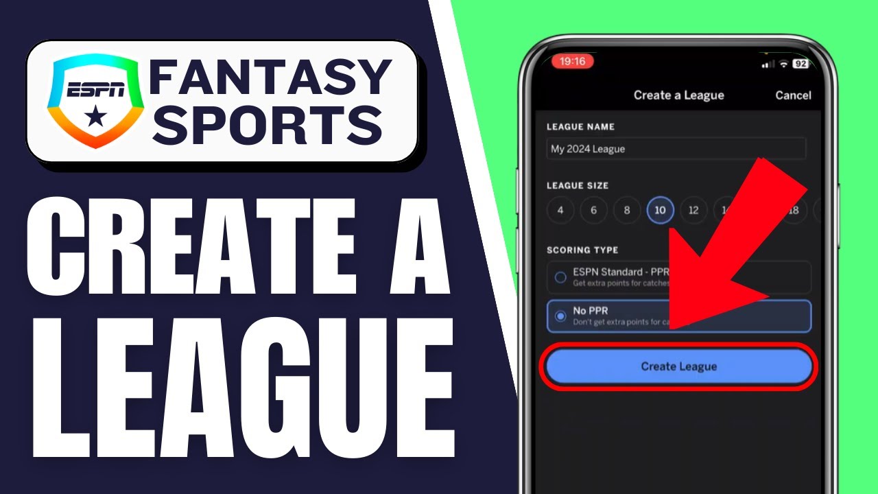 How to Create a Fantasy Football League on ESPN (Step-by-Step)