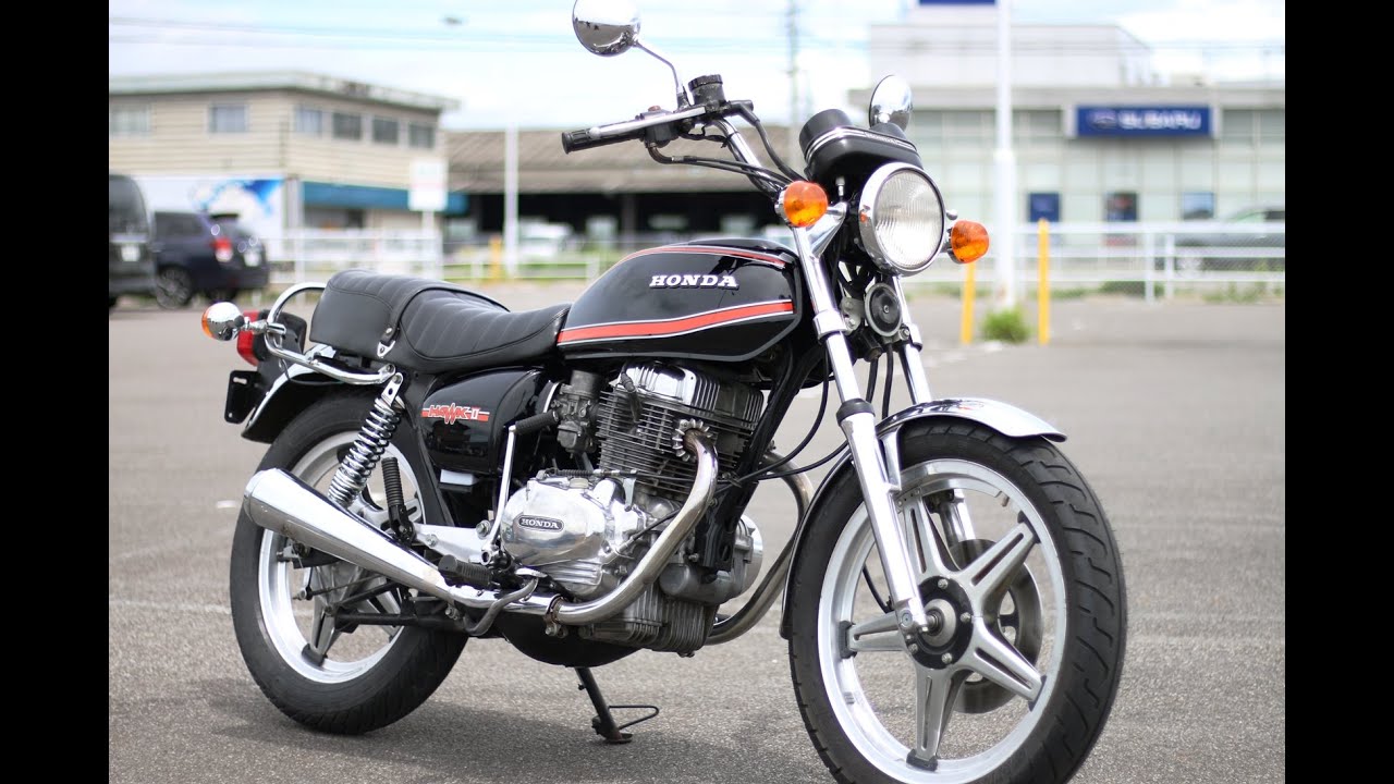 CB400T　エンジン始動＆試乗動画　ホークⅡ　バブ　HONDA　engine　start