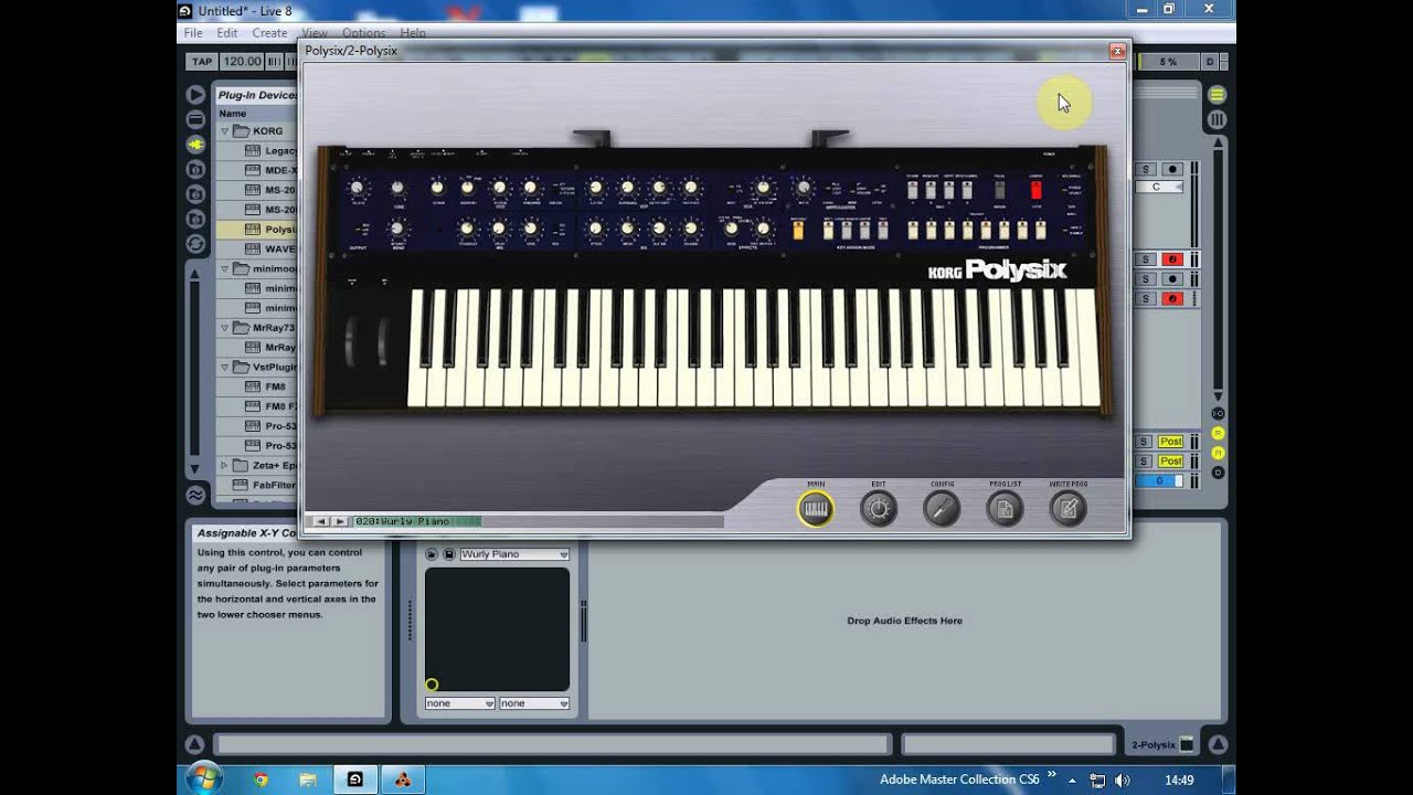 Ableton Live8 How to play Nu-Disco Chords Funky House Chords French House.wmv