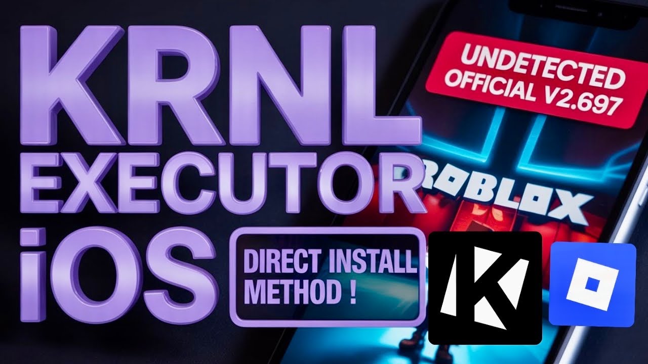 KRNL EXECUTOR Mobile НОВОЕ обновление (v2.697) *Прямая установка* на iOS | ЛУЧШИЙ Roblox Executor...