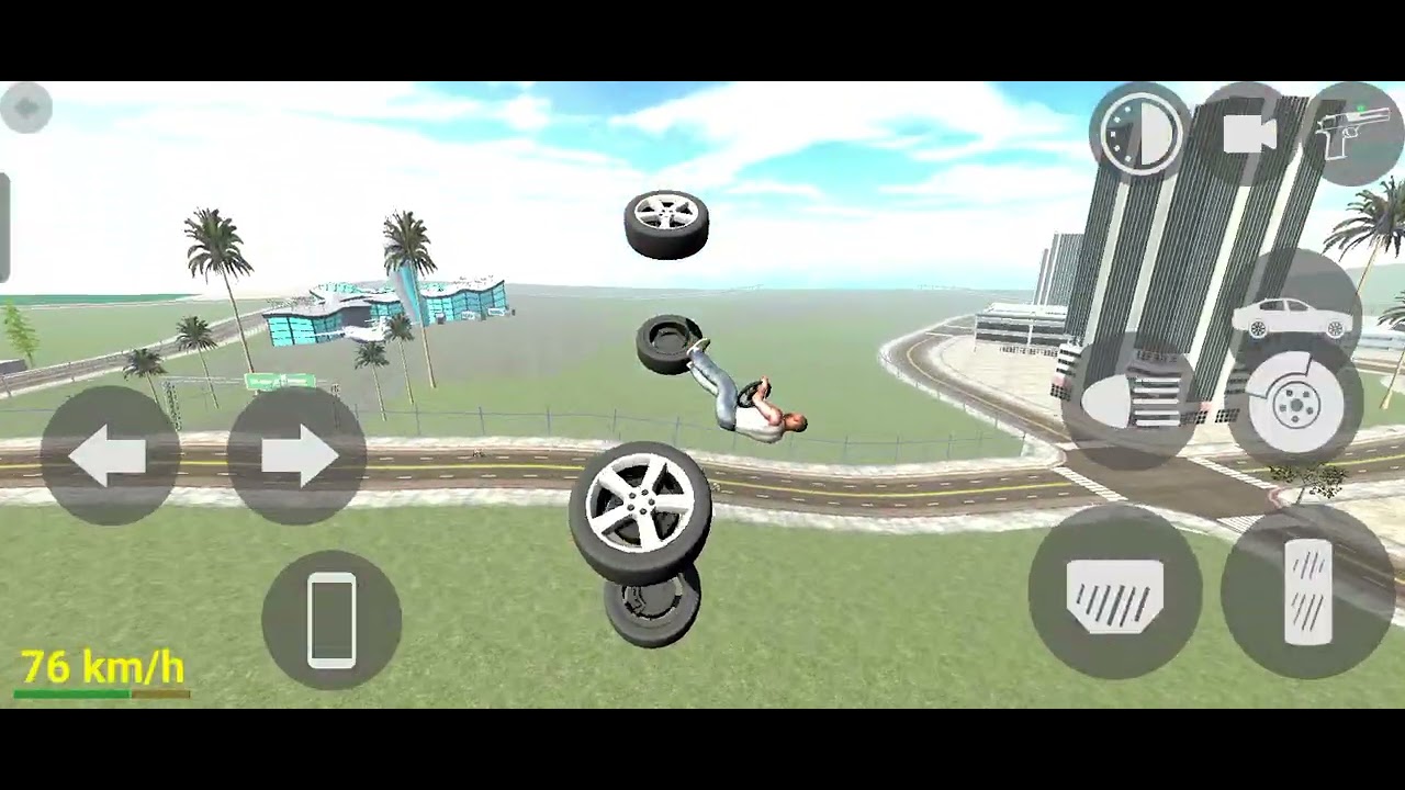 Cartoon car ke saath ride Kiya Mai dosto.
