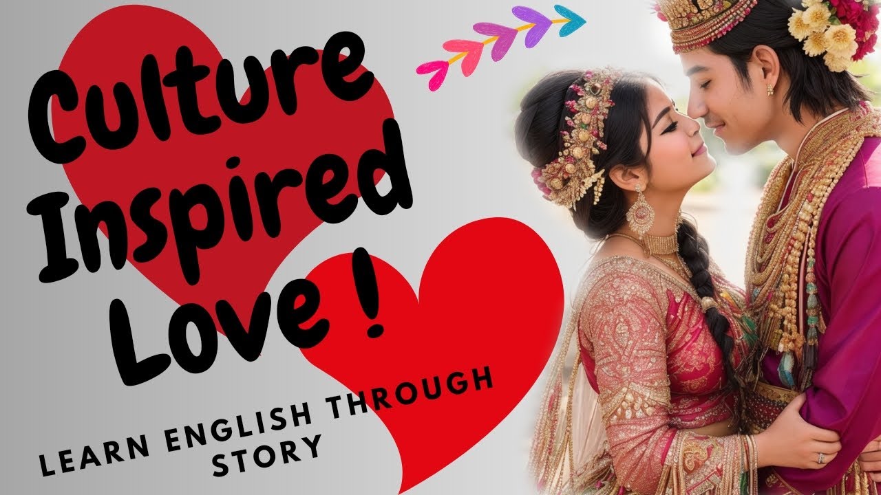 Learn English through story| Multicultural Love Story | English story level B1
