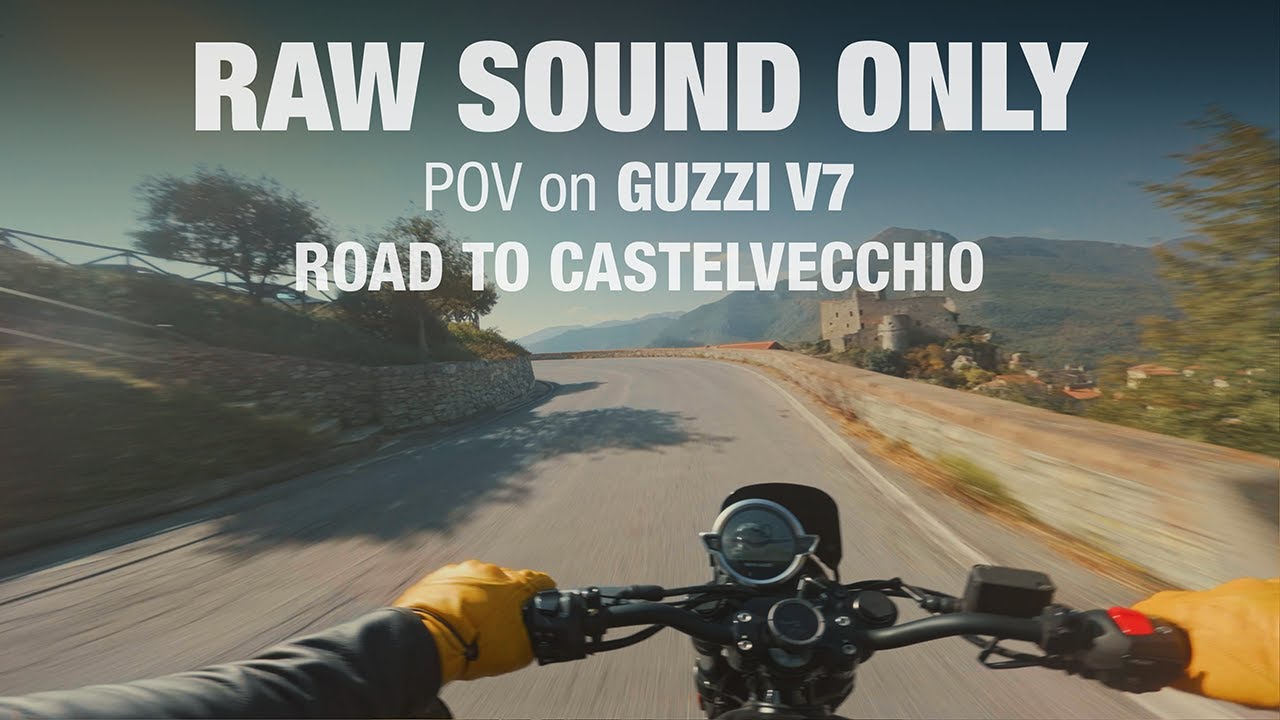 Italian Road to Castelvecchio – Guzzi V7 Mistral Short Exclusive Ride