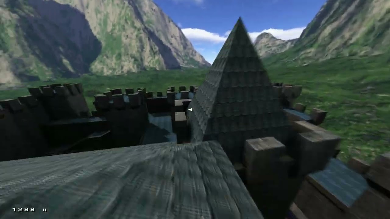 Quake 3 DeFRaG: daddy - ra3map4 - castle surfing