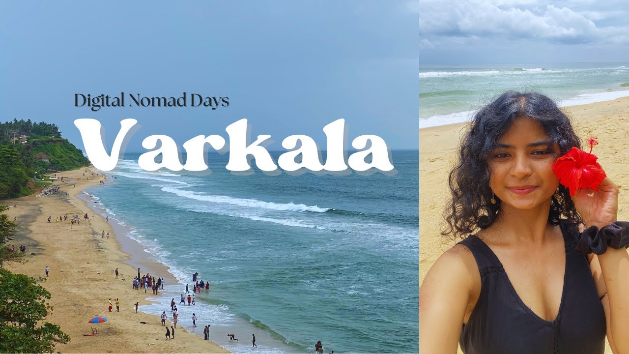 varkala~ workation, beaches, night life, kerala food, cafes & pretty sunsets  | Digital Nomad Days