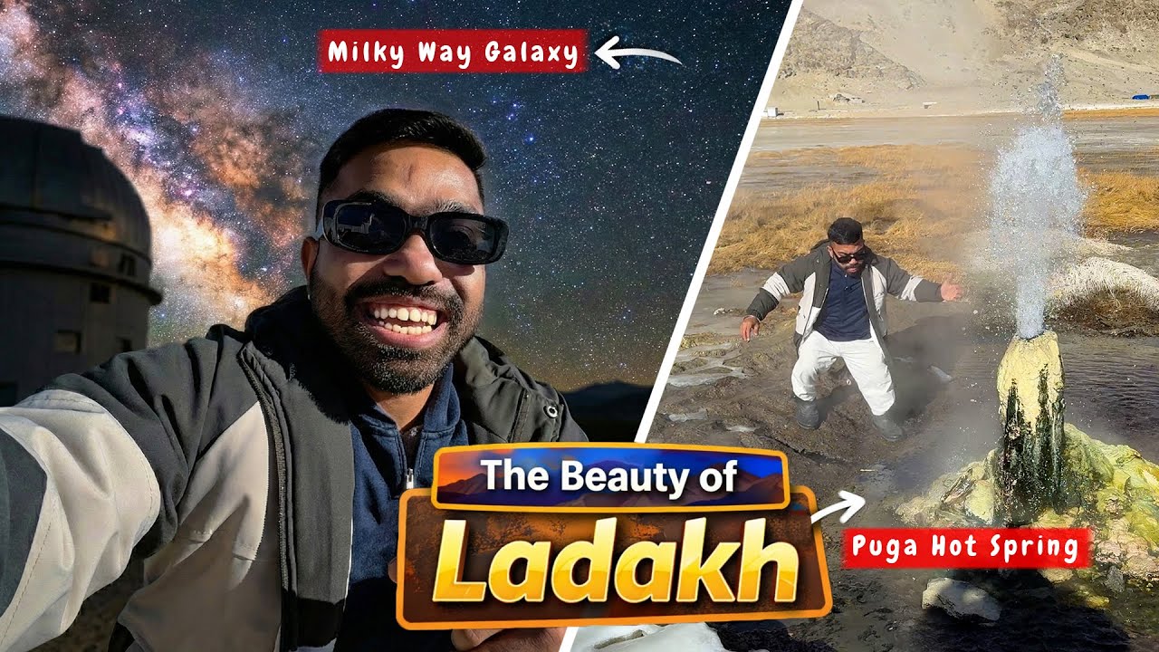 Hanle Nahi Gaye Toh Kya Dekha ! 😎 Milky Way Galaxy | Hot Spring Of Puga Valley