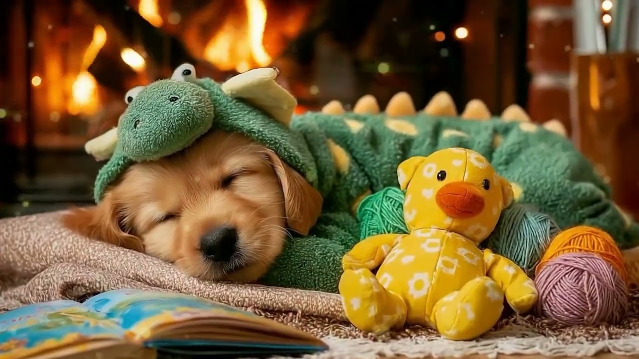Calm & Cozy Night Music for Dogs 🐾 Soothing Sleep Sounds for Anxiety Relief