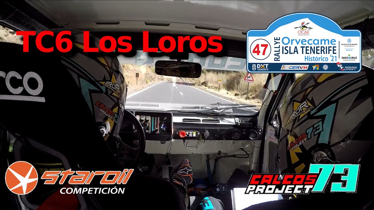Onboard - TC6 Los Loros -  47&ordm; Rallye ORVECAME ISLA TENERIFE - CERH