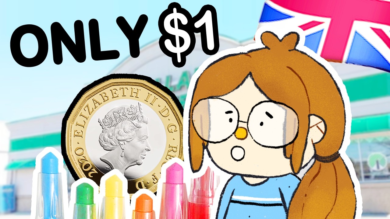 ART SUPPLIES FROM A UK DOLLAR STORE! (Poundland Haul & Draw)