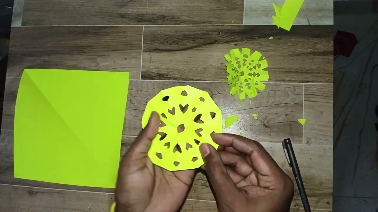 Three paper cutting easy try this new idea ☺️💡