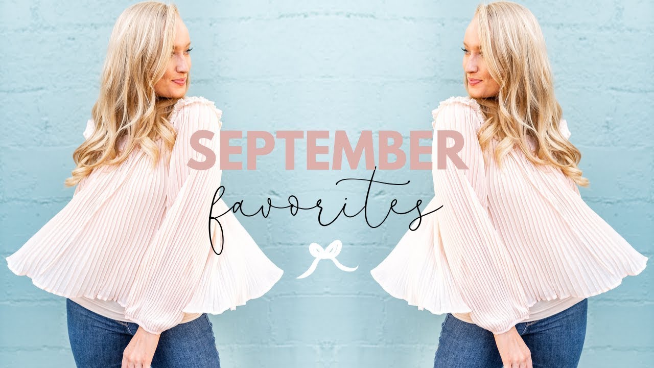 SEPTEMBER FASHION and BEAUTY FAVORITES 2019 | Amanda John