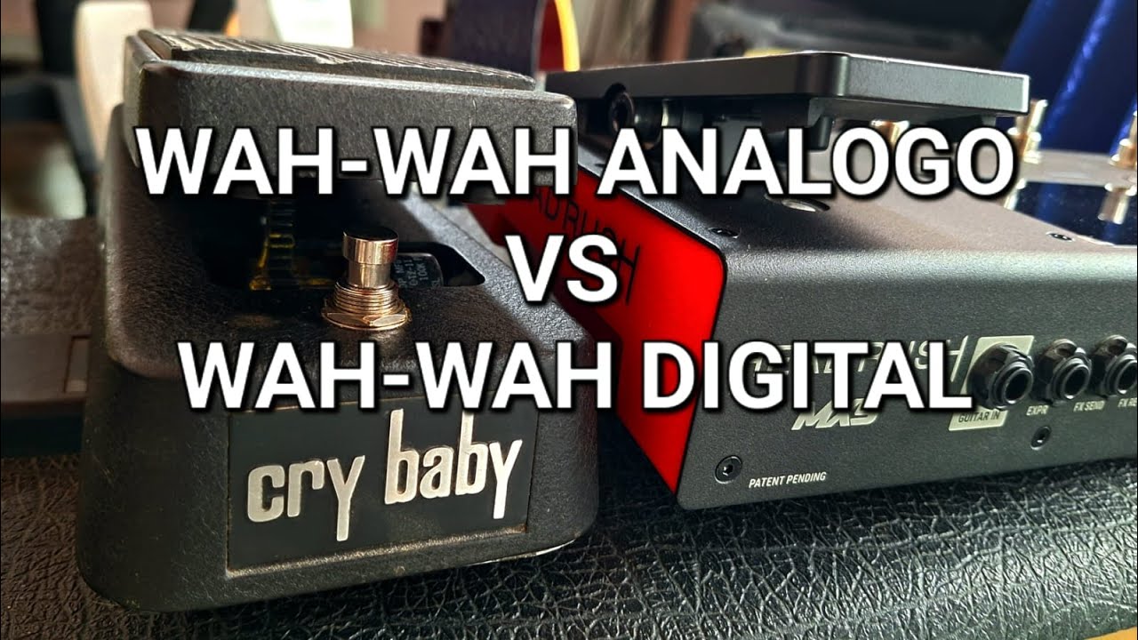 Configuramos el wah de la mx5 de headrush y la comparamos con un wah analogo