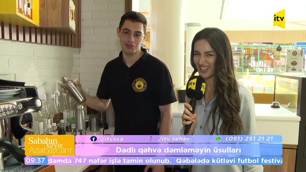 Ormado Kaffeehaus on İctimai TV | Sabahın xeyir, Azərbaycan