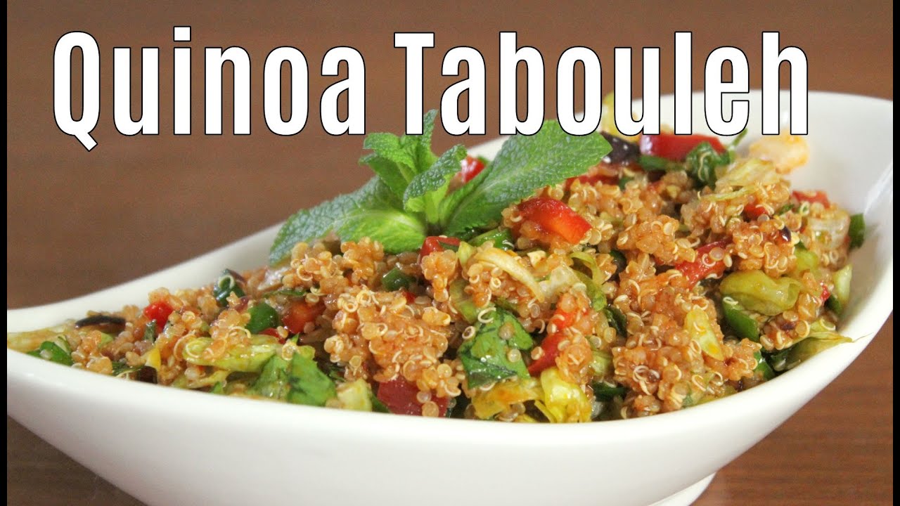 Leckerster Salat mit Quinoa - gesund, vegan und glutenfrei - Canans Rezepte