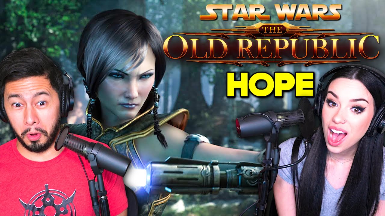 STAR WARS: The Old Republic – ‘Hope' Cinematic Trailer -  REACTION w/@carly king