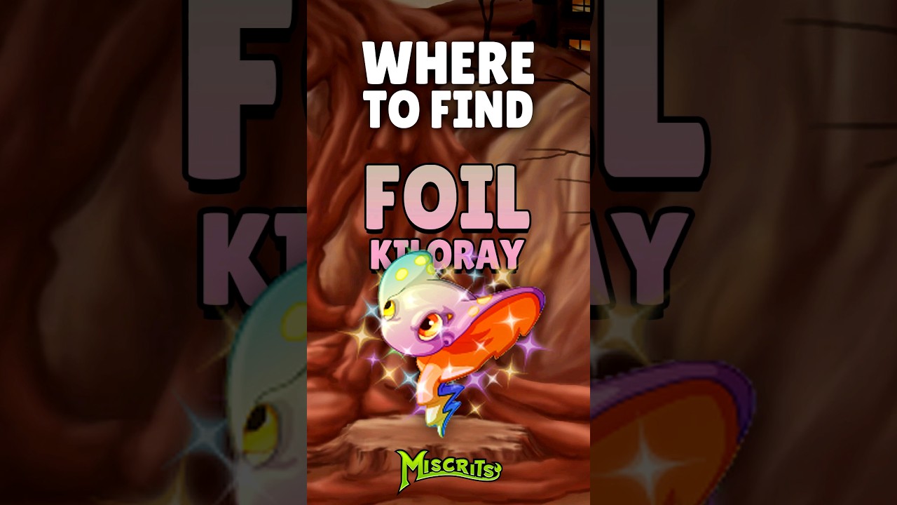 Foil Kiloray Location (Mount Gemma) - Miscrits 2025