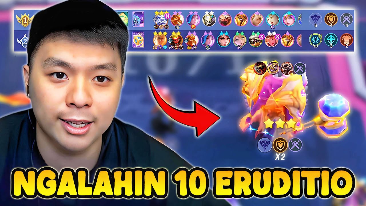 10 ERUDITIO ?? GITU DOANG BOS !! MAGIC CHESS 2025