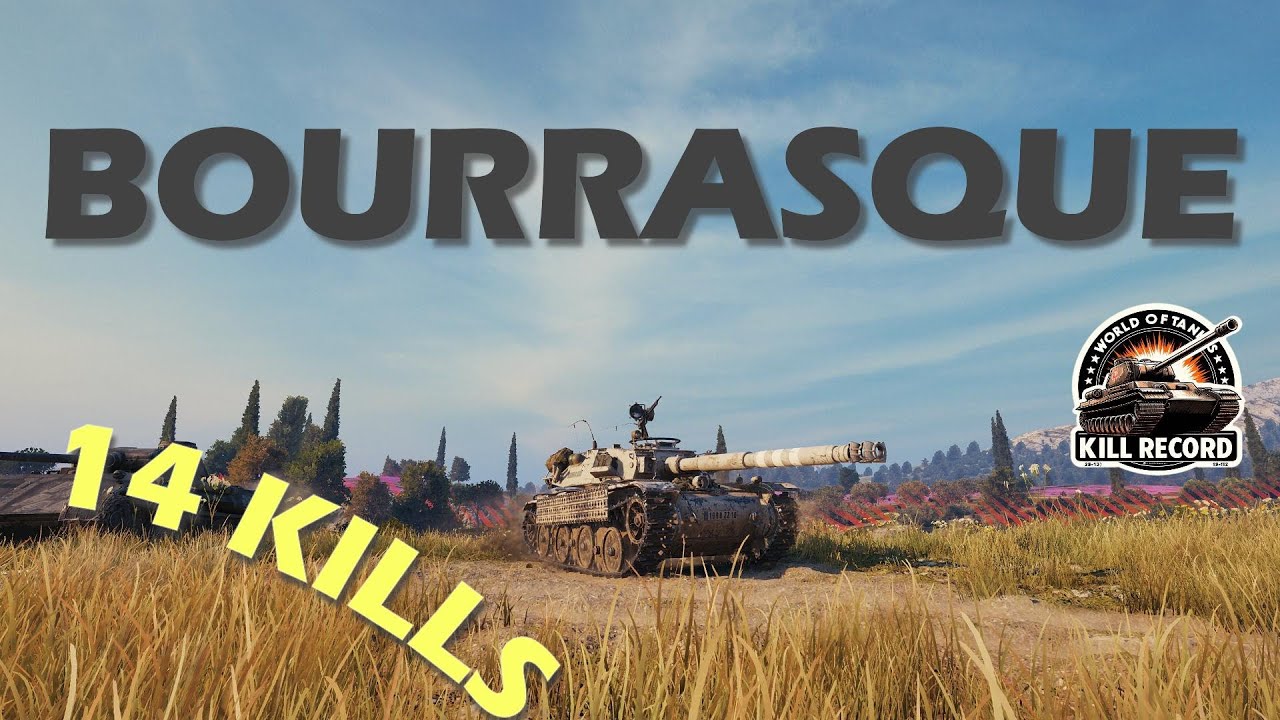 RECORD Bourrasque: video HD✅14 KILLS, 14272 WN8, 5639 damage- World of Tanks #wot #worldoftanks