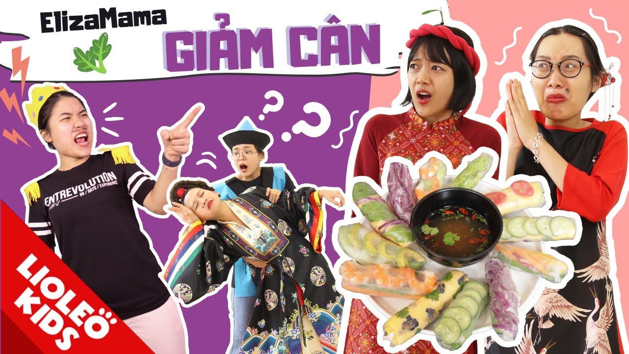 ELIZAMAMA GIẢM CÂN CẤP TỐC!! Tấm Lơ Ngơ trổ tài làm GỎI CUỐN NGŨ SẮC giải oan cho Dì ghẻ??