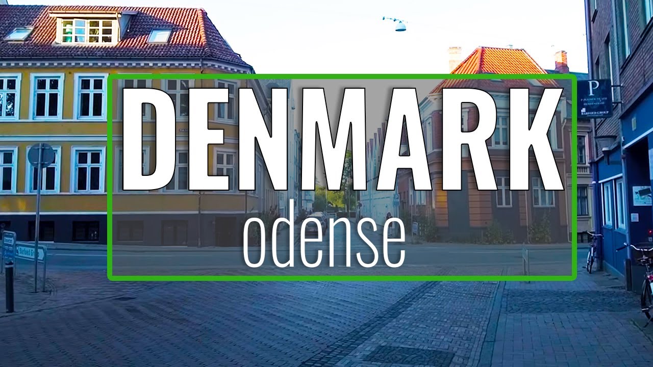 Exploring Denmark 🇩🇰 Odense 4K Virtual Walking Tour Pt. 2