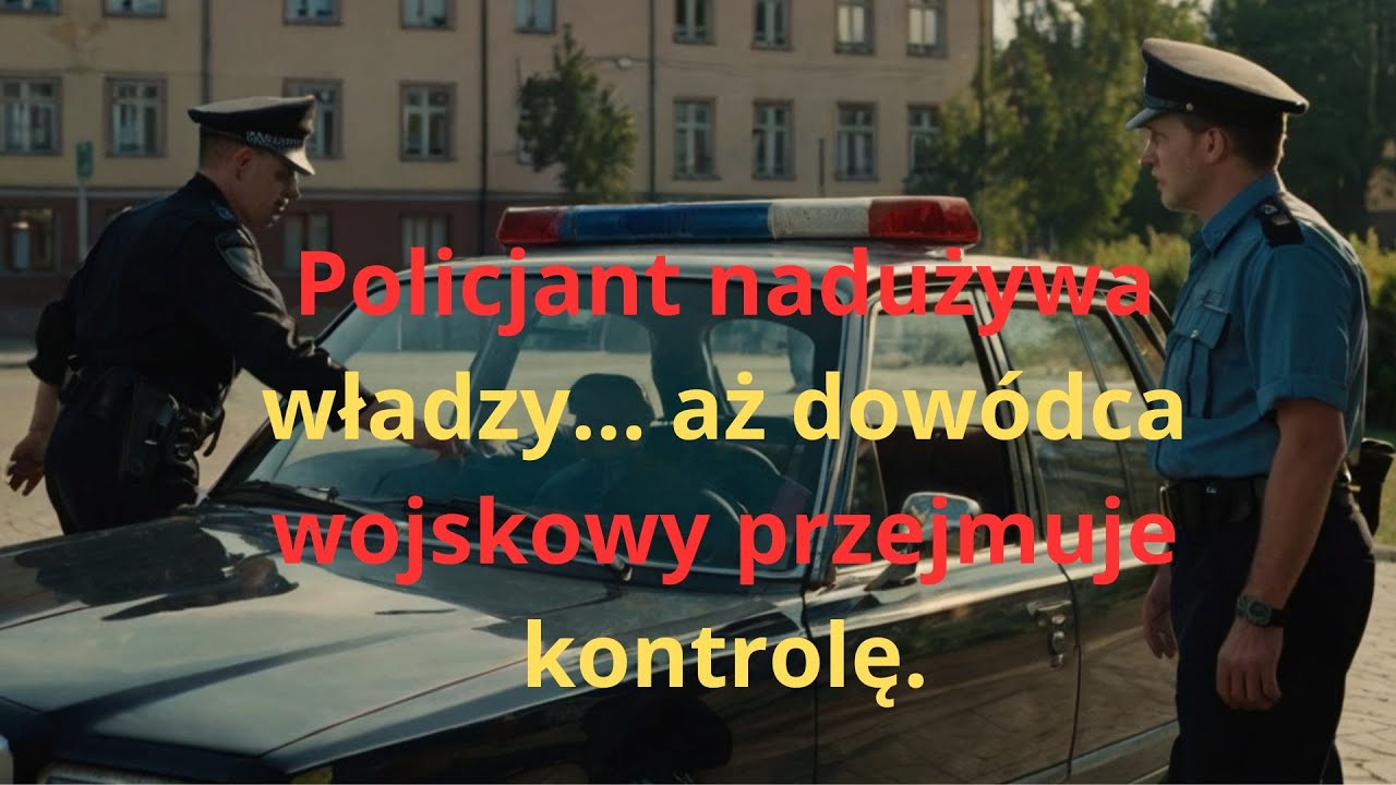 Policjant Nadużywa Władzy… Aż Dowódca Wojskowy Przejmuje Kontrolę