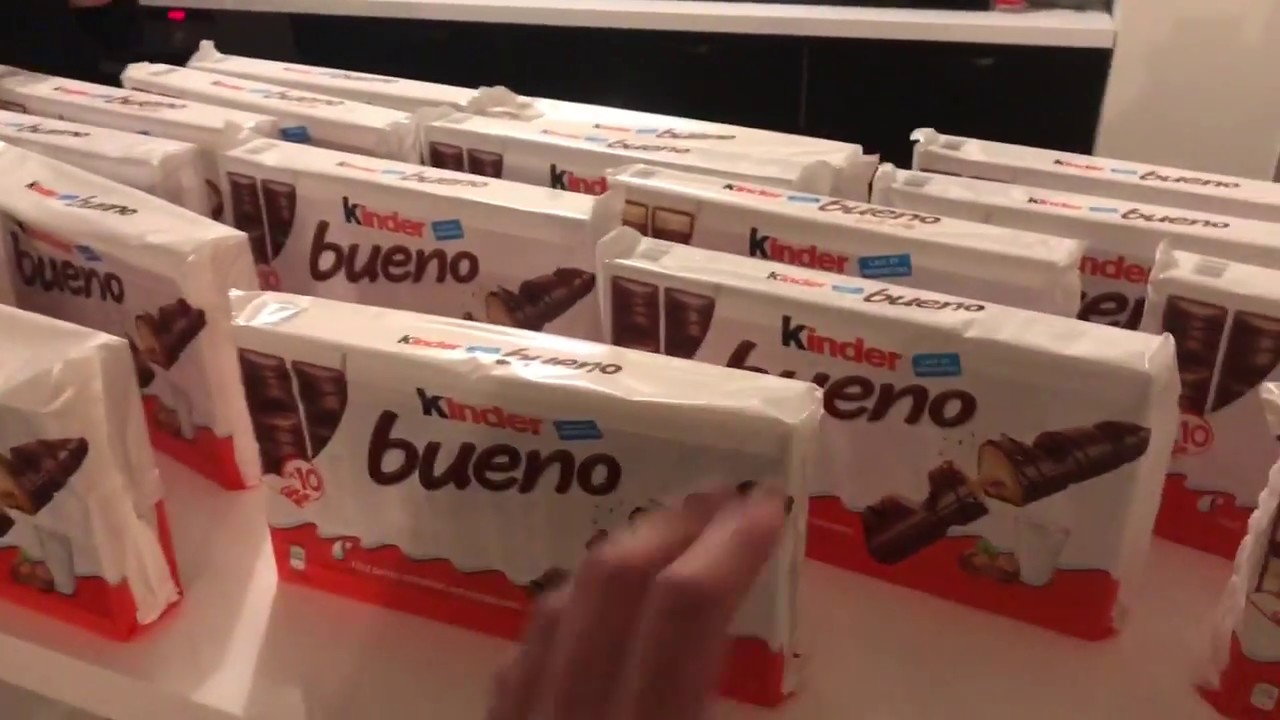 KENNY ACHETE POUR 310 EURO DE KINDER BRUENO
