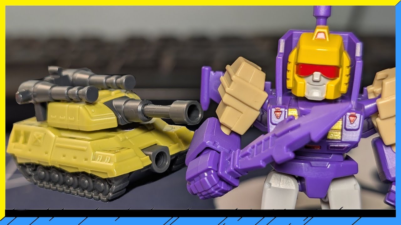 Tiny Transformers!! Blokees Defender Version 4 Brawl Vehicle and Blitzwing