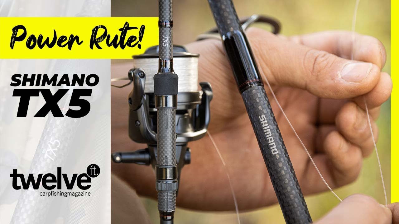 Karpfenrute TX5 von SHIMANO | HIGHLIGHT mit XTE 14000 Rolle in Kombination!