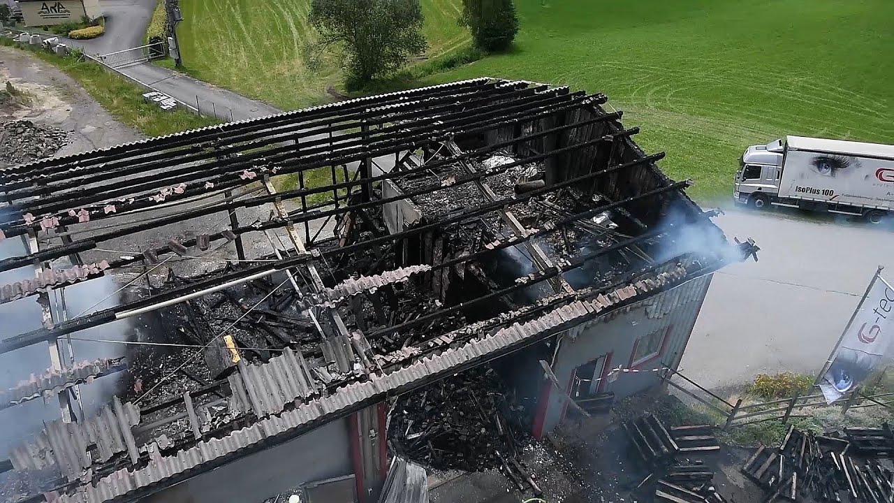 Brand in Lasberg unter Kontrolle