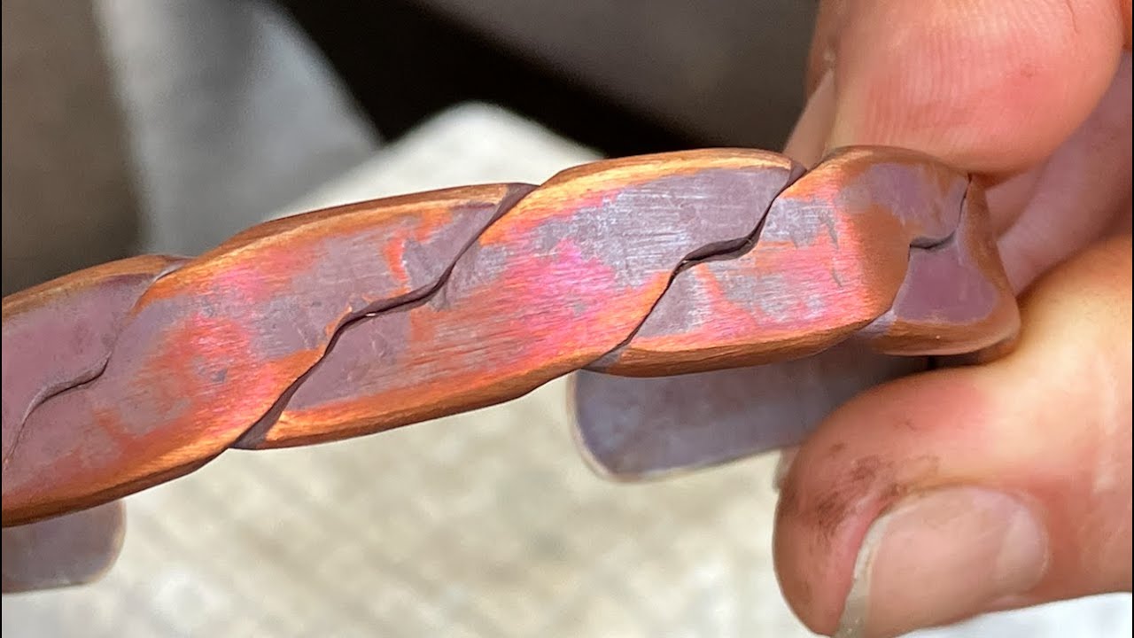 Easily Make Wonderful Copper Bracelet - GS Tongs