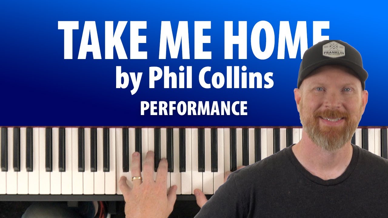 How to play TAKE ME HOME by Phil Collins (EASY PIANO TUTORIAL)