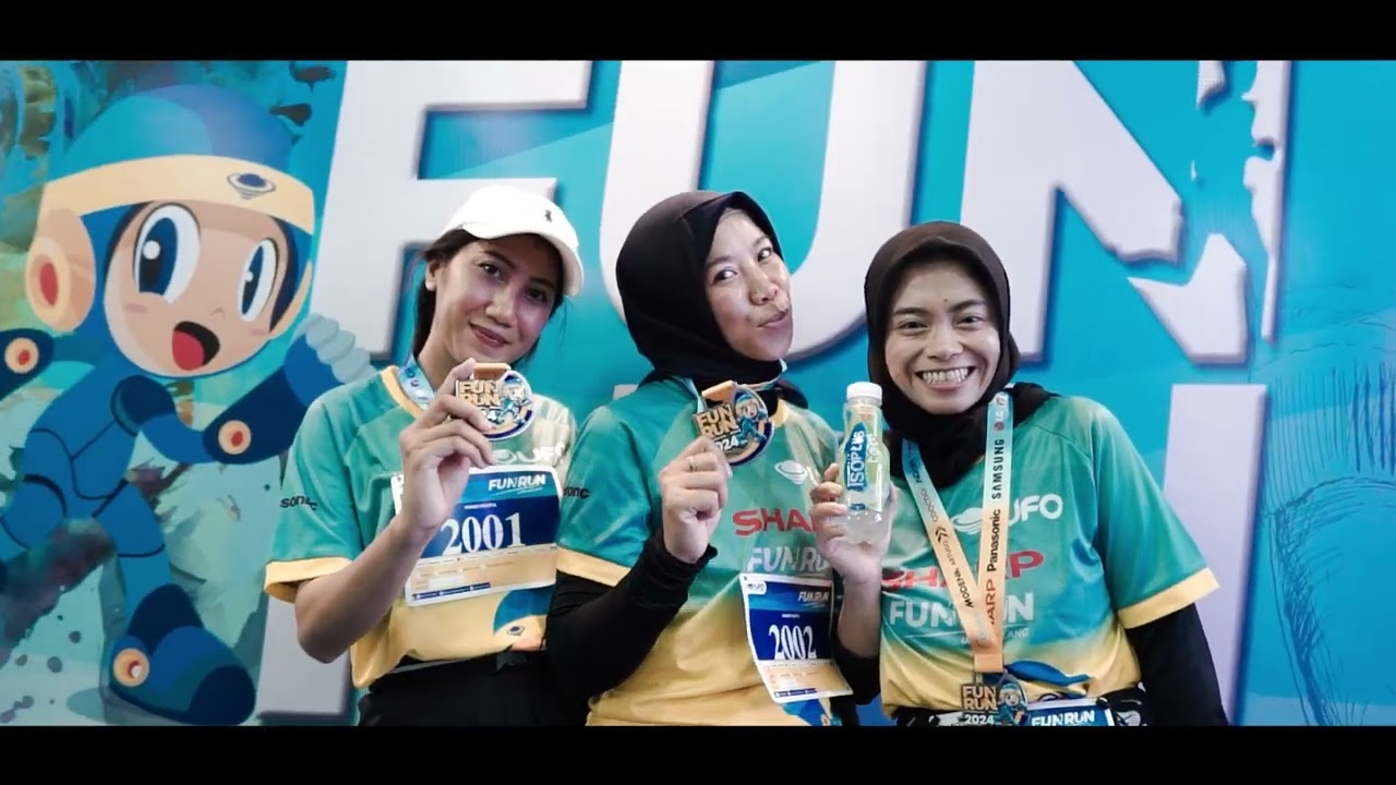 AFTERMOVIE   FUN RUN   UFO ELEKTRONIKA MALANG