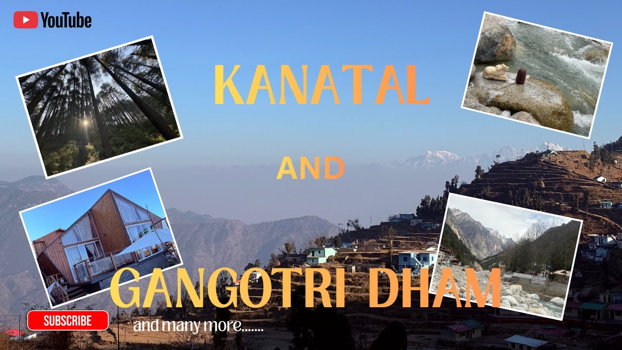 Gangotri Dham to Landour Road Trip | Scenic Himalayas, Food & Friends | Uttarakhand Travel Vlog