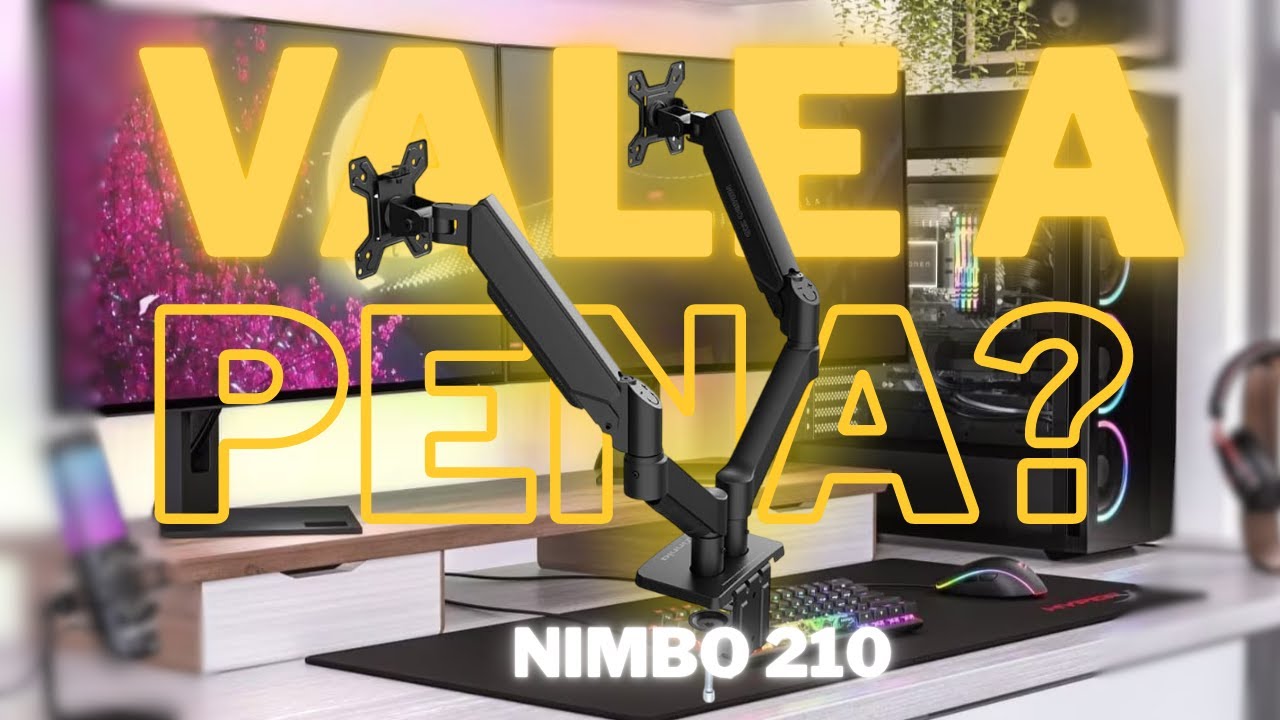 Suporte Articulado a Gás NIMBO 210 REVIEW Vale a Pena?