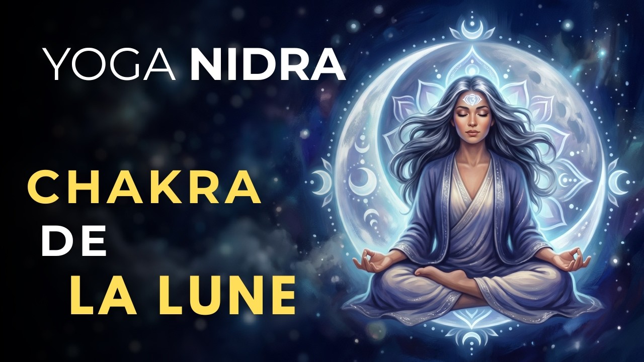 Découvrez le pouvoir de votre intuition dans ce Yoga Nidra spirituel dédié au chakra de la lune 🔵
