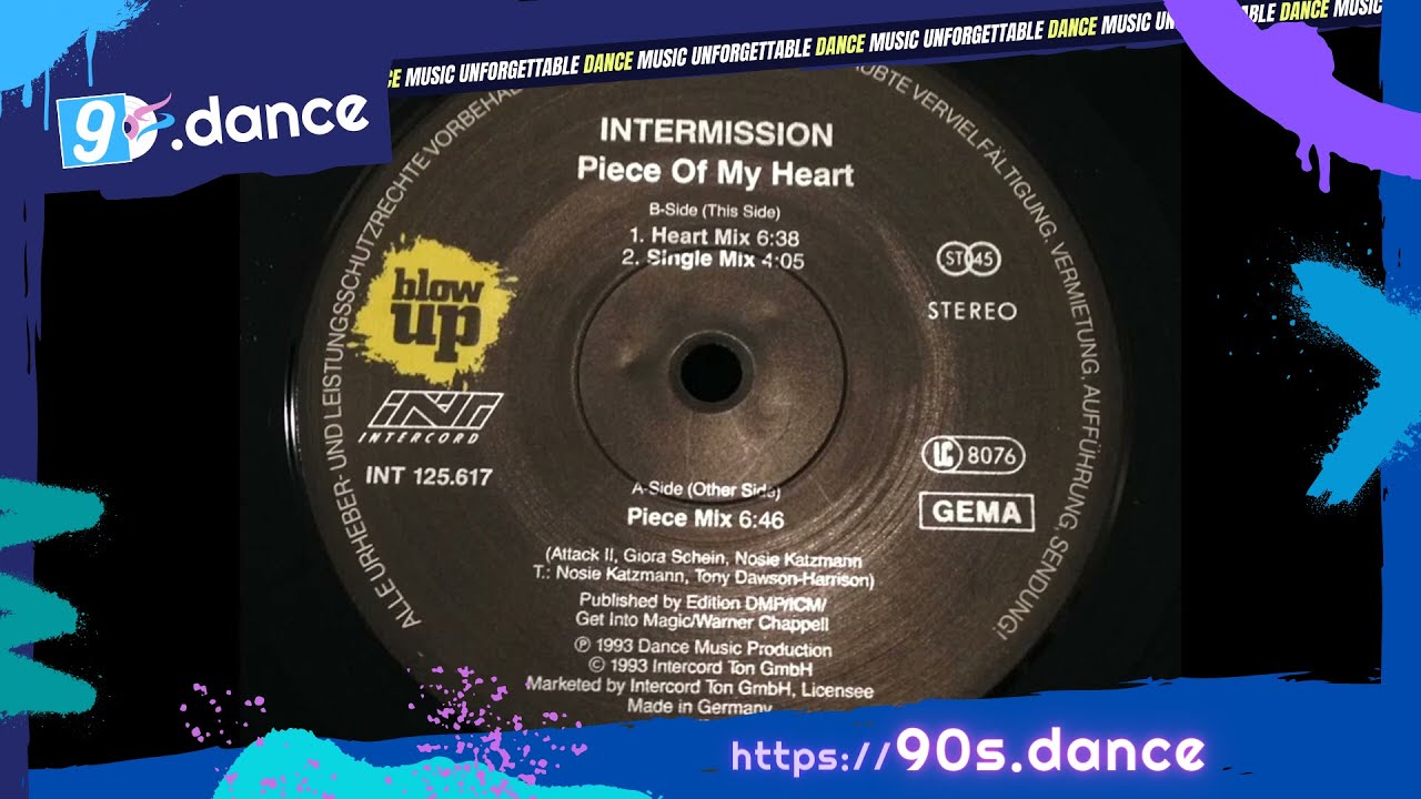 Intermission &ndash; Piece Of My Heart  (extended ) 1993